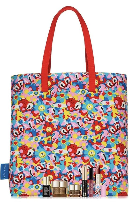 Estee Lauder 7 pieces Travel set Even-Tone, Lift & Glow with Full Size TOTE-VivaGrace Women