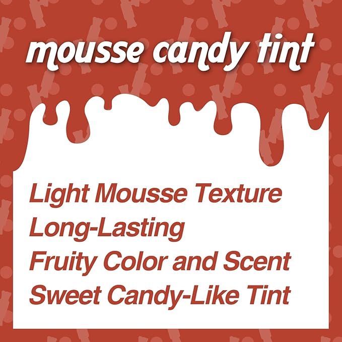 THESAEM Saemmul Mousse Candy Tint #9 Peanut Mousse - High Pigment Matte Finish Long Lasting Lip Stain with Honey Extracts to Hydrate Lips - Weightless & Smudge-Proof, 0.3 fl.oz.-VivaGrace Women