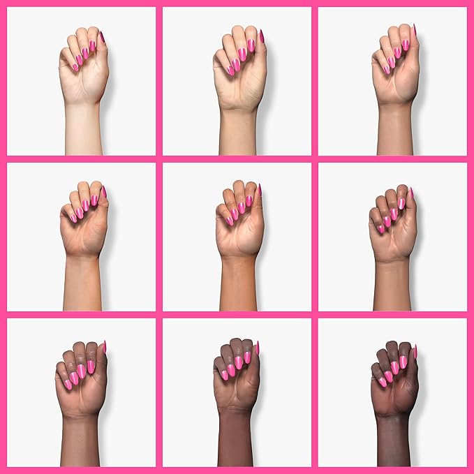 Kiara Sky Long Lasting Nail Dip Powder Pink Tones 1 oz, Razzberry Fizz-VivaGrace Women