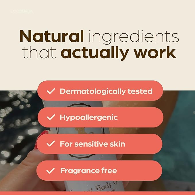 Cocobaba Stretch Mark Relief Set - Belly oil for pregnancy care package | Stretch Mark Cream for Pregnancy | Body wash | Body scrub | First time mom gift | Pregnancy Must have-VivaGrace Women