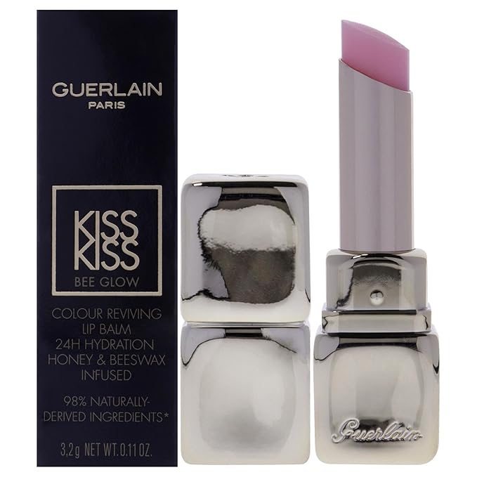 Kiss Kiss Bee Glow Lip Blam - 258 Rose Glow by Guerlain for Women - 0.11 oz Lip Balm-VivaGrace Women