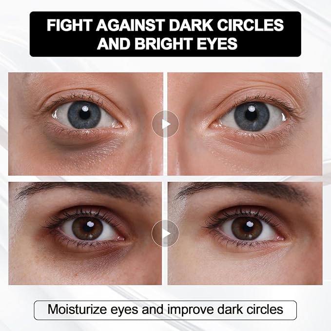 Instant Firm Eye Cream, Temporary Eye Tightener,Instant Firm Eye Tightening Cream for Firm Under Eye Firming, Reduce Fine Lines,2pcs-VivaGrace Women