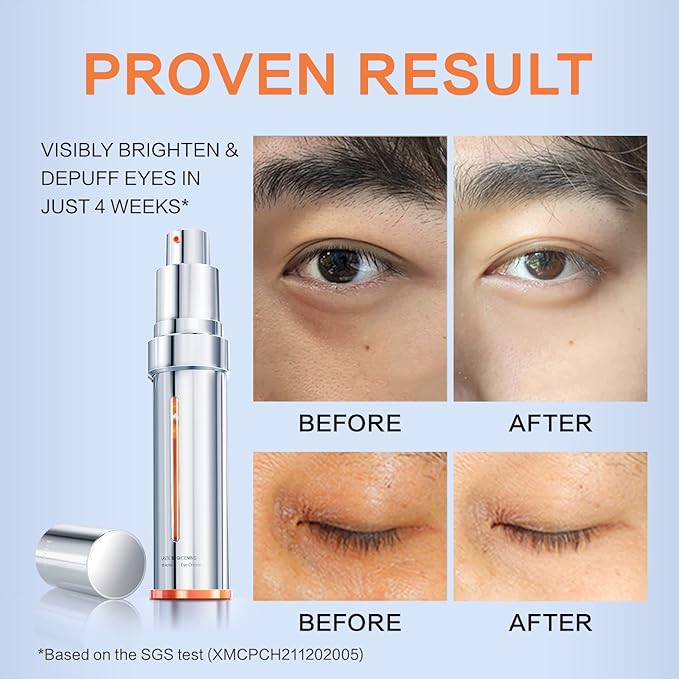 Elastic Brightening Youth Activating Eye Cream for dark circles and puffiness, 0.71 oz-VivaGrace Women