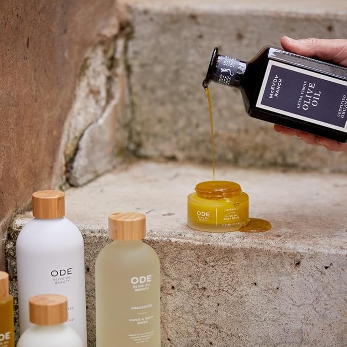 McEvoy Ranch Whipped Body Butter | ODE Olive Oil Beauty | 5.8 FL OZ | Crafted with Organic EVOO, Hyaluronic Acid, Organic Shea & Cocoa Butters | Nourishing, Brightening, Firming (Unscented)-VivaGrace Women