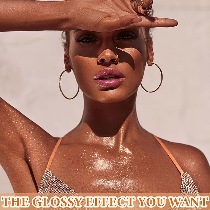 Body Luminizer Liquid Illuminator, Bronze Gold, Skin Foundation Concealer, All Skin Types-VivaGrace Women