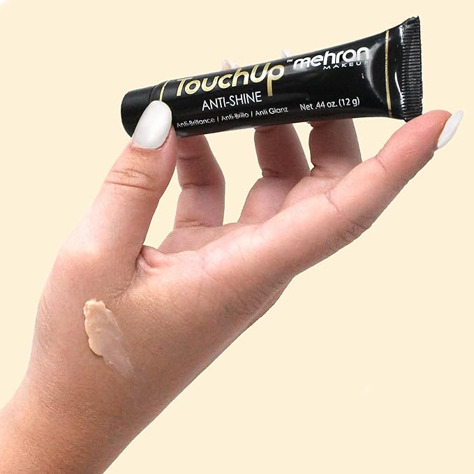 Mehron Makeup TouchUp Anti-Shine Gel | Matte Primer Face Makeup | Finishing and Primer Gel (Light Tint)-VivaGrace Women