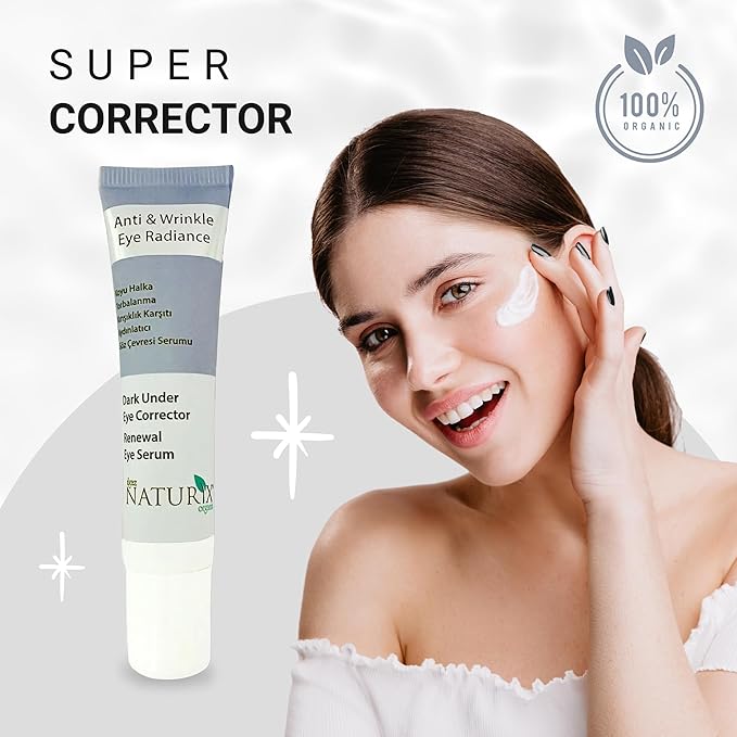 Eye Contour Cream | Eye Serum with Hyaluronic Acid and vitamin E to Eliminate Under-eye Bags, Dark Bruises and Wrinkles | Shiny Skin Face Roller-VivaGrace Women