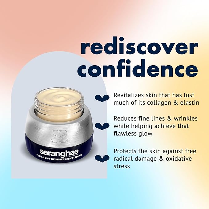 Saranghae Hydrating Moisturizer Face Cream for Soft, Smooth Skin, Face Moisturizer for Dry Skin, with Hyaluronic Acid & 12 Anti-Aging Skin Care Botanicals for Cellular Regeneration - 2.11 oz-VivaGrace Women