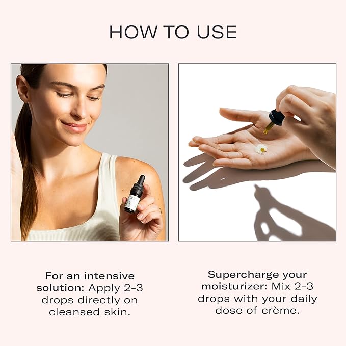 ODACITE Anti Aging Serum Concentrate with Buriti Oil, Vitamin C, Beta-Carotene - 0.17 fl. oz-VivaGrace Women