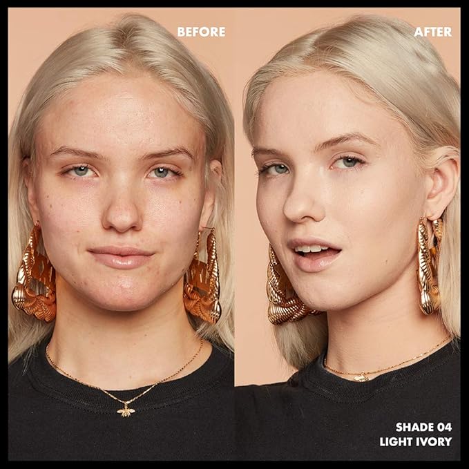 NYX PROFESSIONAL MAKEUP Total Control Pro Drop Foundation, Skin-True Buildable Coverage - Light Ivory-VivaGrace Women