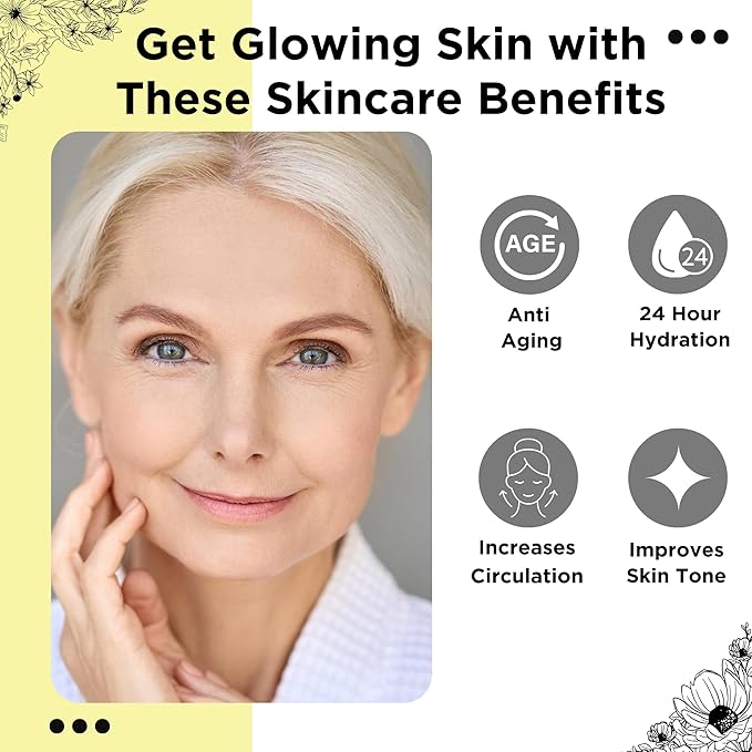 Revitalizing Under Eye Cream, Under Eye Brightener with Plant Based Actives that Boosts Collagen, Eye Cream for Dark Circles Diminishes Fine Lines and Creates Firm Radiant Skin, Eye Cream Anti Aging-VivaGrace Women