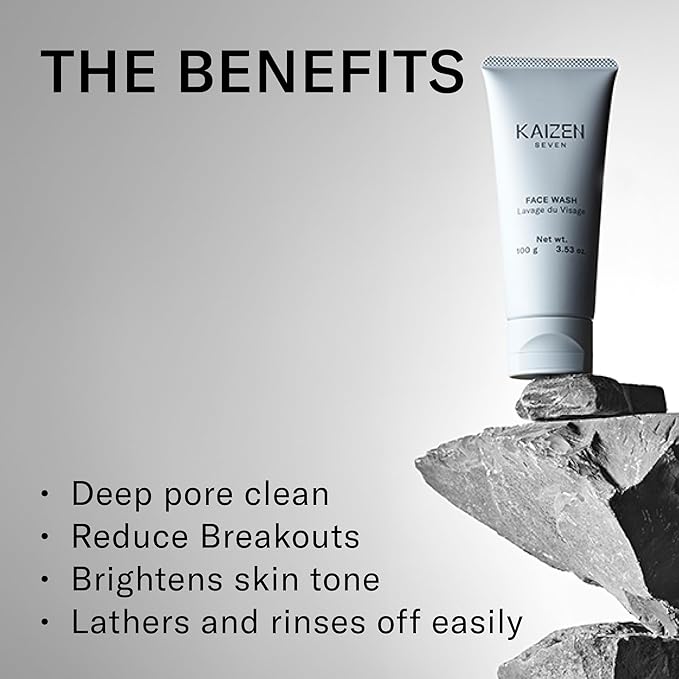2-Step Set for Men | Made in Japan | Face Wash 100ML and Light Moisturizer 120ML-VivaGrace Women