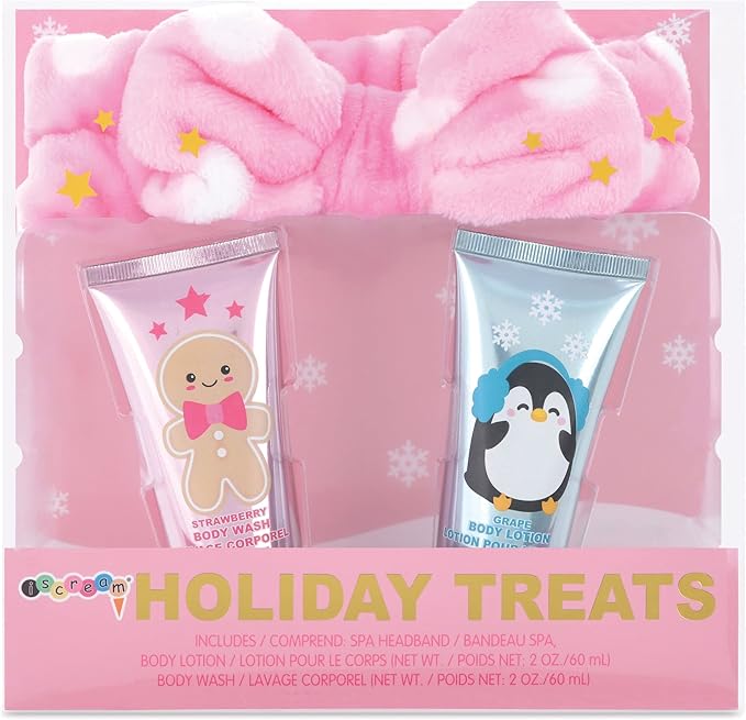 iscream Winter Friends 3-piece Mini Holiday Spa Set-VivaGrace Women
