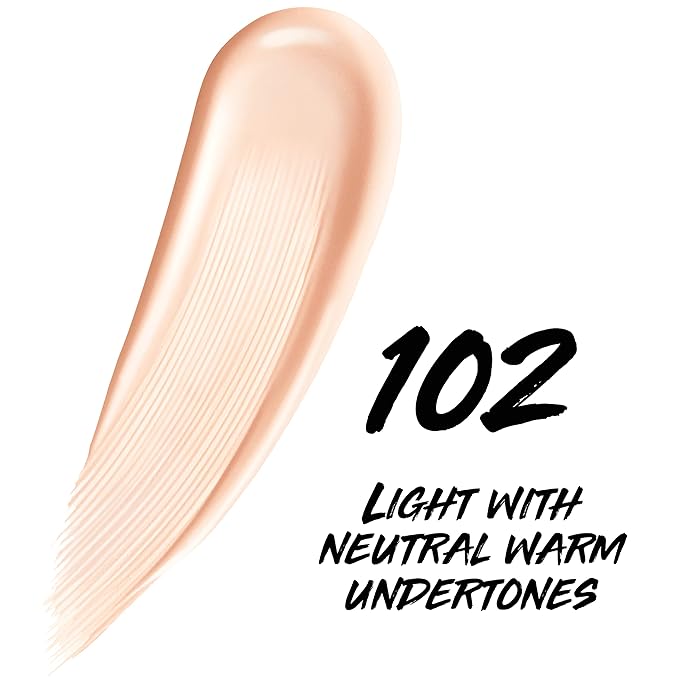 Maybelline Super Stay Up to 24HR Skin Tint, Radiant Light-to-Medium Coverage Foundation, Makeup Infused With Vitamin C, 102, 1 Count-VivaGrace Women