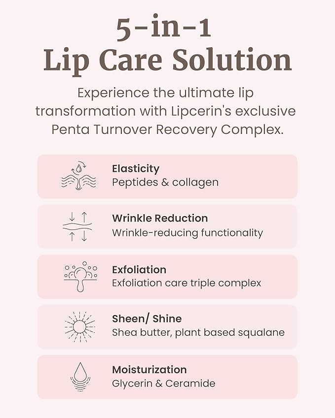 Glint Lipcerin (Star Bouquet, 0.5fl oz) - Long Lasting Hydrating lip gloss with Shea Butter for a Natural Looking, Korean Skin care. Ideal for Chapped, Dry, Cracked, or Damaged Lips.-VivaGrace Women