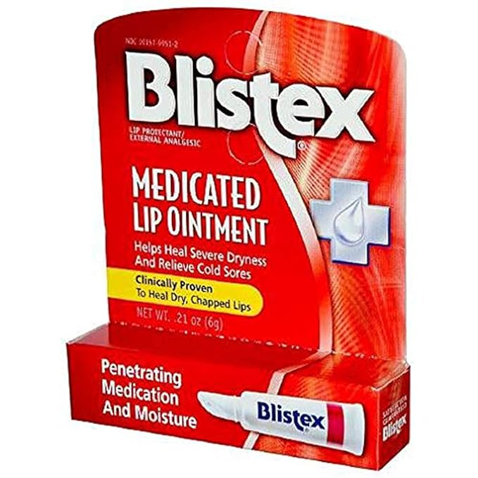 Blistex Medicated Lip Ointment - 0.21 oz-VivaGrace Women