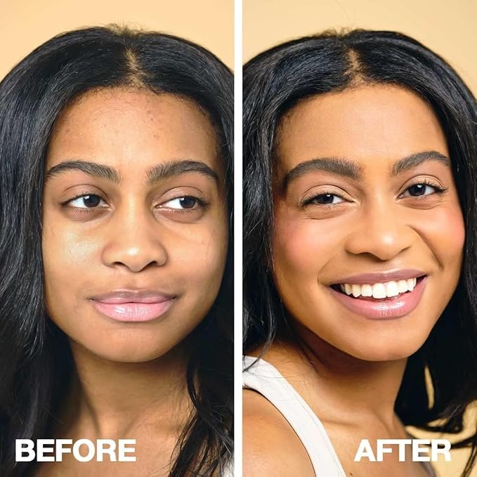 Palladio Full-Coverage Color Correction CC Cream, Oil-Free with Peptides & Vitamin C, Best for Correcting Redness and Uneven Skin Tone, Buildable Foundation Coverage (Rich 50N)-VivaGrace Women