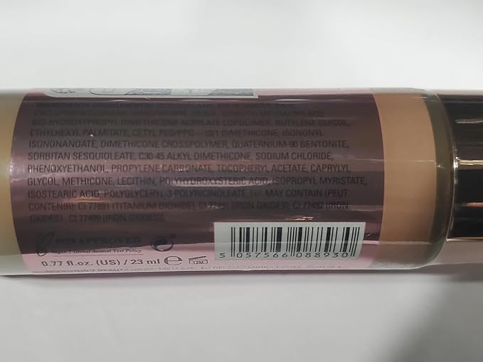 Revolution Beauty, Conceal & Define Foundation, Full Coverage, Long-Lasting Matte Finish, Vegan & Cruelty Free, F12 Medium to Dark Skin Tones, 0.8 Fl.Oz.-VivaGrace Women