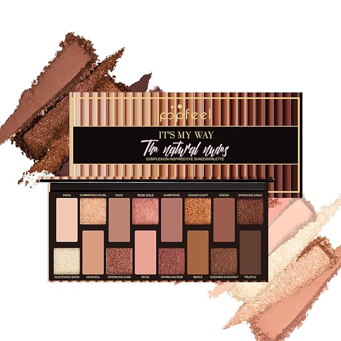 All in One Makeup Kit for Women Full Kit, Kit de Maquillaje para Mujer Included 16 Colors Eyeshadow Palette, Brushes, Mascara, Eyeliner, Lipstick Palette, Contour Stick-VivaGrace Women