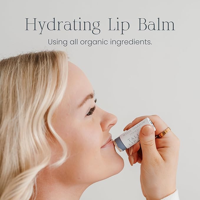Organic Tallow Lip Balm (Lavender & Honey) from Grass Fed Cows. Super hydrating with Tallow, Olive Oil, Honey, and Beeswax. Sustainable Cardboard Tubes & Hand Filled. Jumbo Size 0.5 oz.-VivaGrace Women