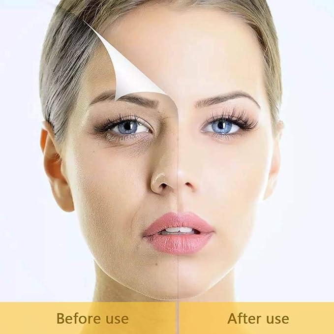 Under Eye Collagen Patch, 24K Gold Anti-Aging Mask, Pads for Puffy Eyes & Bags, Dark Circles and Wrinkles, with Hyaluronic Acid, Hydrogel, Deep Moisturizing Improves elasticity, 30 Pairs-VivaGrace Women