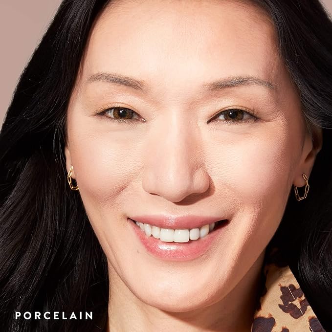 LAURA GELLER NEW YORK Baked Double Take Powder Foundation - Porcelain - Buildable Medium to Full Coverage - Matte Finish-VivaGrace Women