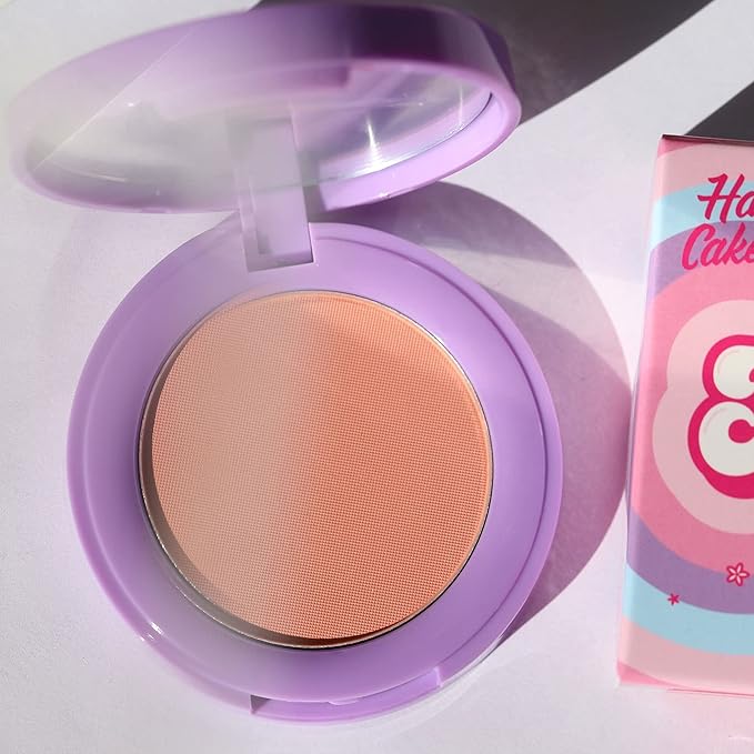 Half Caked In Bloom Powder Blush | vegan & cruelty-free, fragrance-free, highly pigmented, primer-infused | 3.8g (Me & U)-VivaGrace Women