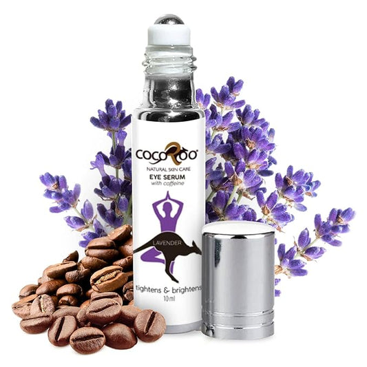 Caffeinated Eye Serum, Nutrient-Dense, 100% Pure, Natural & Vegan (Lavender)-VivaGrace Women