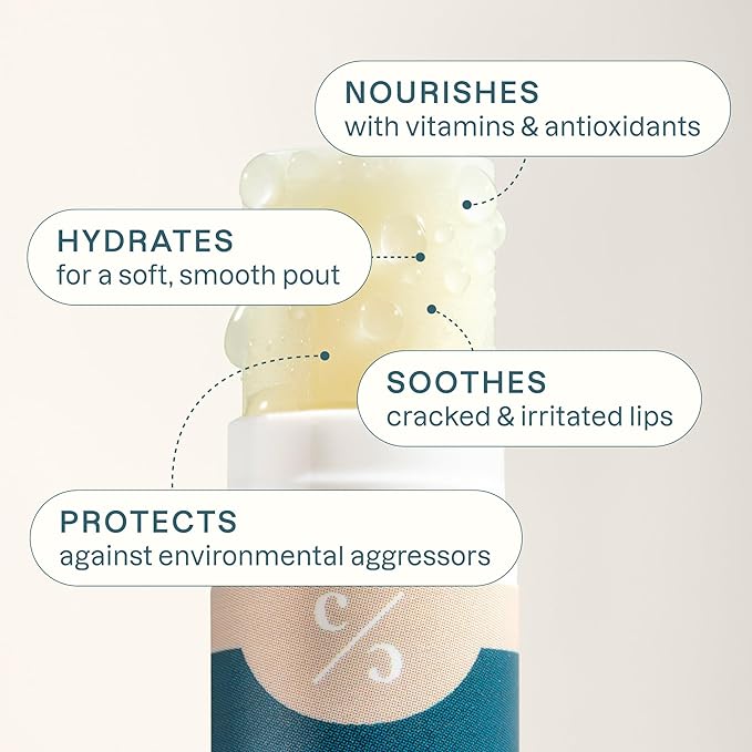 Cliganic Organic Lip Balm Set - 4 Flavors - Natural Hydrating for Cracked & Dry Lips-VivaGrace Women