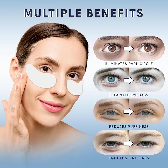 Under Eye Patches 5 Pairs Rreusable Under Eye Patches with Lifting Effect to Reduce Wrinkles and Fine Lines-VivaGrace Women