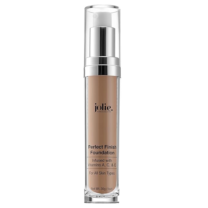Jolie Perfect Finish Liquid Foundation Makeup SPF 15 Oil Free (MC2)-VivaGrace Women