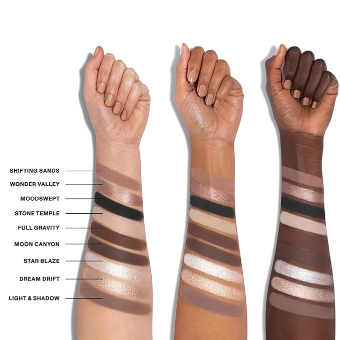 Morphe 9M Midnight Dune Artistry Palette - Cool-Toned Makeup Palette with Matte and Shimmer Finishes - Highly Pigmented Eye Makeup with a Blendable & Buildable Formula (0.35 oz)-VivaGrace Women