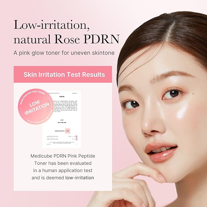 medicube PDRN Pink Peptide Toner I Pink Glow Toner for Skin Boosting, Soothing and Calming, Uneven Skin Tone, Rose PDRN & Peptide & Niacinamide, Korean Skin Care (250ml / 8.45 fl. oz.)-VivaGrace Women