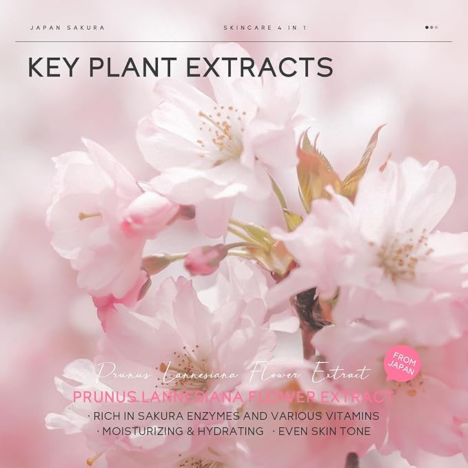 Skin Care, Skin Care Set, Skin Care Kit with Cleansing Mousse, Toner, Serum, Essence Cream Women Beauty Gift Sets 4pcs for Women Teen Girls Mom Daughter Mother's Day Birthday Christmas-VivaGrace Women