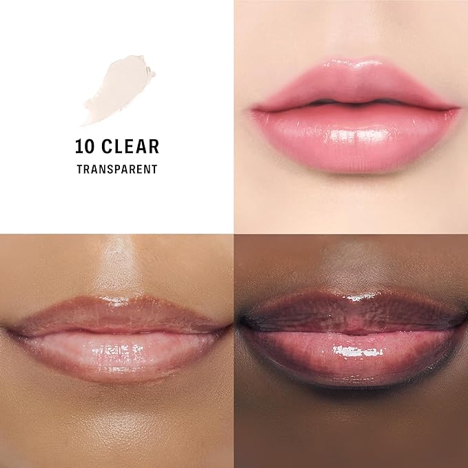 BRAYE Lipsleek Lip Balm, Monochromatic Cream Blush 2-in-1 Face Makeup, Hydrating & Mood Buildable, Vegan + Cruelty-Free Glow for Cheeks l 10 Clear-VivaGrace Women