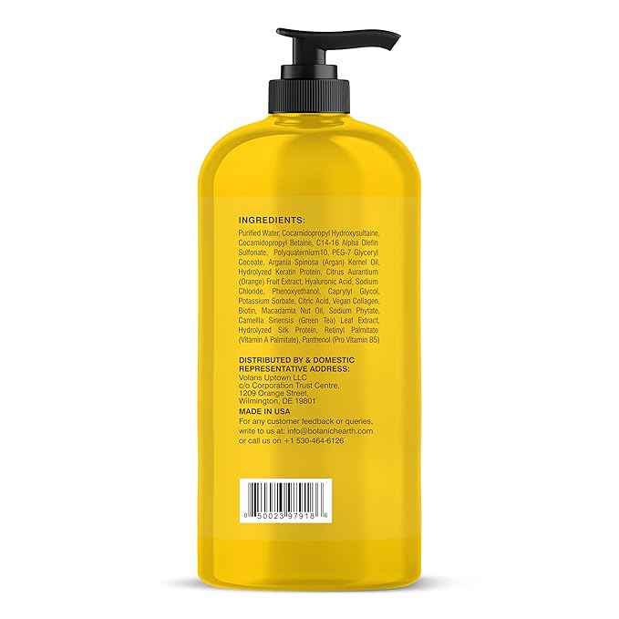 Botanic Hearth Keratin Shampoo | With Argan Oil, Collagen & Biotin | Best For Dry Damaged, Fizzy & Color Treated Hair | Hair Thickening & Sulfate Free | 16 Fl Oz (Pack Of 1)-VivaGrace Women
