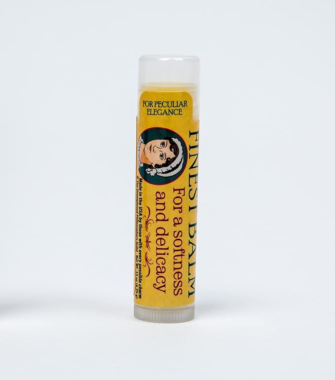 Jane Austen's Finest Balm, Lip Balm Tube, Peppermint Flavored - Cruelty-Free and Made in the USA from Natural and Imported Ingredients-VivaGrace Women