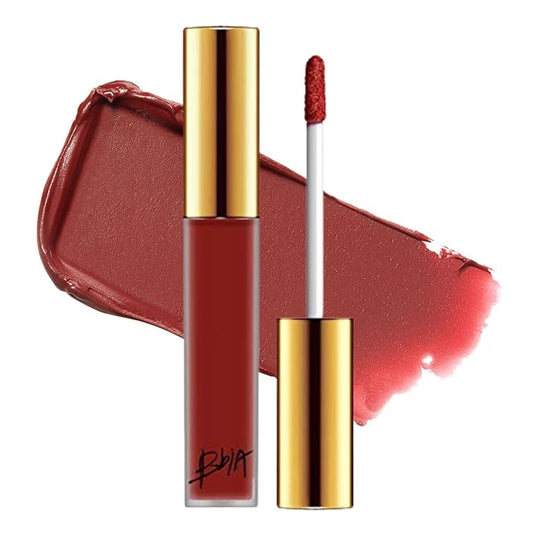BBIA Last Velvet Lip Tint - Soft & Creamy Matte Finish Lip Stain, Blur Effect with Velvety Texture, Long-Lasting, High Pigment, Lightweight, Non-Drying, Korean Lip Makeup (14 CHILL BOSS)-VivaGrace Women