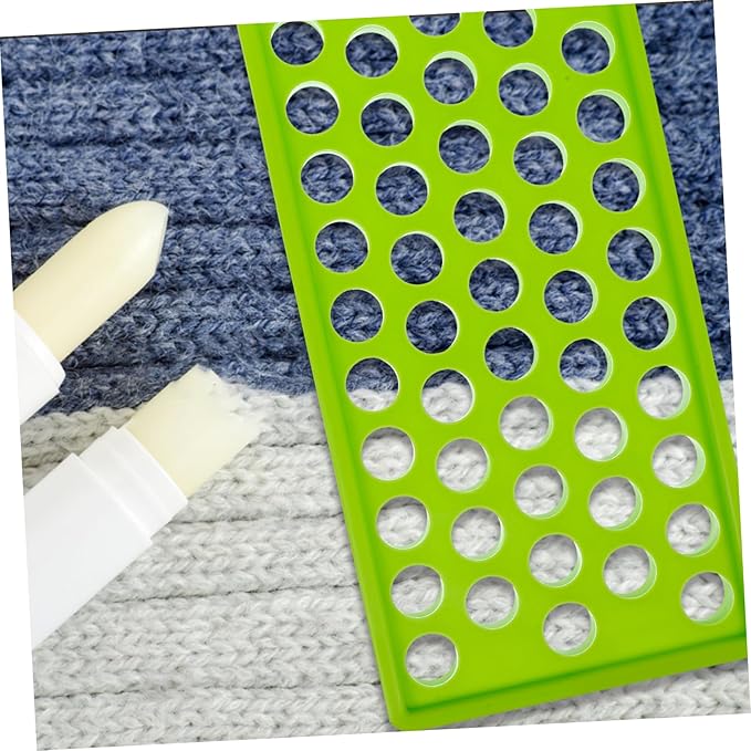 50 Lipstick Filling Mold Lip Balm Filling Spatula Lip Gloss Tray Labels for Tubes Lip Tubes Stand Tray Lip Balm Container Tray Lip Treatment Kit Diy Kit Supplies Manual Plastic-VivaGrace Women