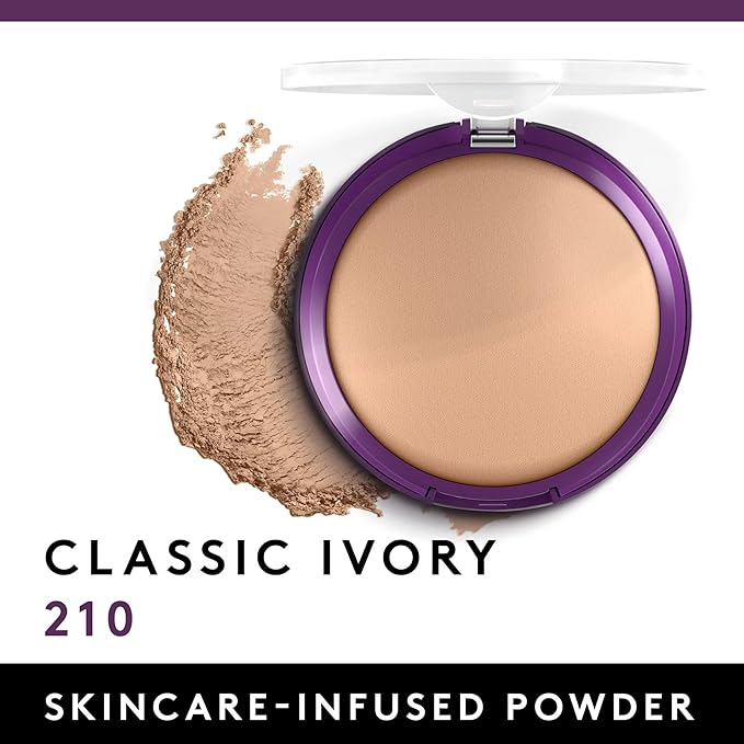Covergirl Simply Ageless Instant Wrinkle Blurring Pressed Powder, Classic Ivory, 0.39 Oz-VivaGrace Women