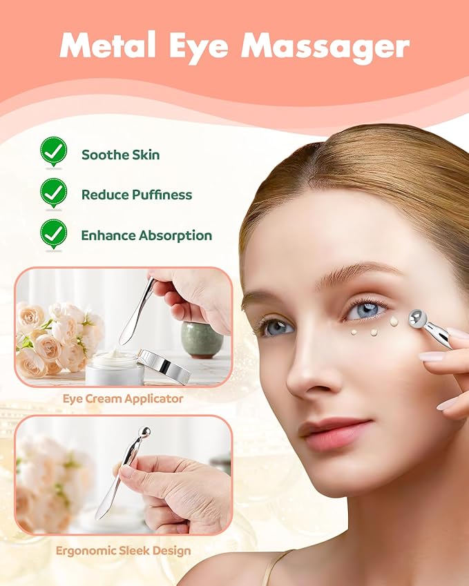 Under Eye Patches Silicone - Reusable Eye Patches + Silicone Fixing Tape Cuttable, Eye Wrinkle Patches, Reusable Eye Mask, Plump Fine Lines & Wrinkles, Eye Cream Applicator + Silicone Bag-VivaGrace Women