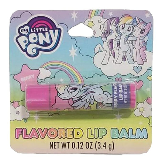 Taste Beauty (1) Stick My Little Pony Lip Balm - Berry Flavored - Pink Tube with Rainbow Dash - Net Wt. 0.12 oz-VivaGrace Women