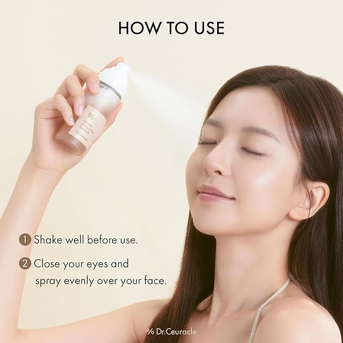 Dr.Ceuracle Vegan Kombucha Tea Mist - Hydrating Face Mist, Portable Milky Spray Serum, Korean Skincare (80 ml / 2.70 fl. oz.)-VivaGrace Women