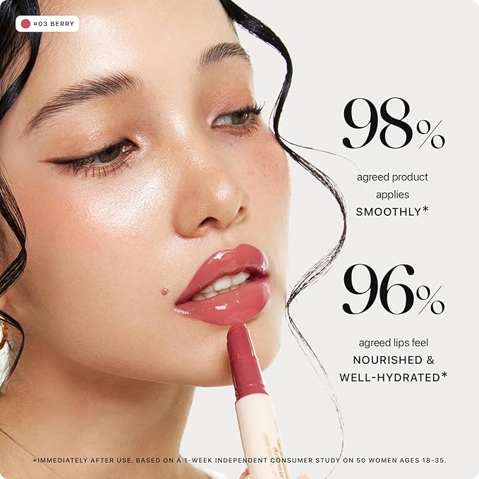 Nature Republic HONEY MELTING LIP (03 BERRY) SOFT LIP STICK, Hydrating Gloss, Moisturizing balms, Sheer tint, Shine & Glowy Finish, korean make up-VivaGrace Women