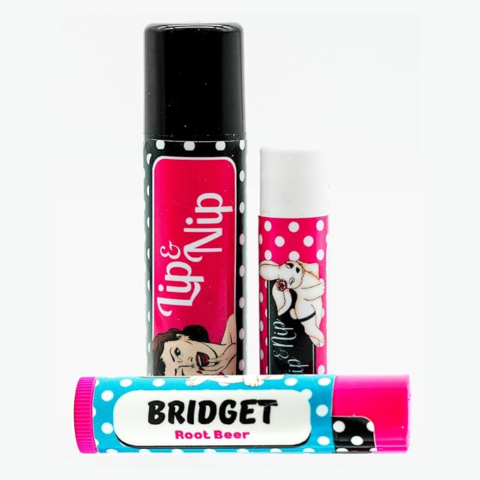 Root Beer “Bridget” Flavored Balms | Flavored Hydrating Lip Balm, Nipple Balm, and Full Body Balm | Lip Balm & Moisturizer and Intimacy Enhancer - Pack of 3-VivaGrace Women