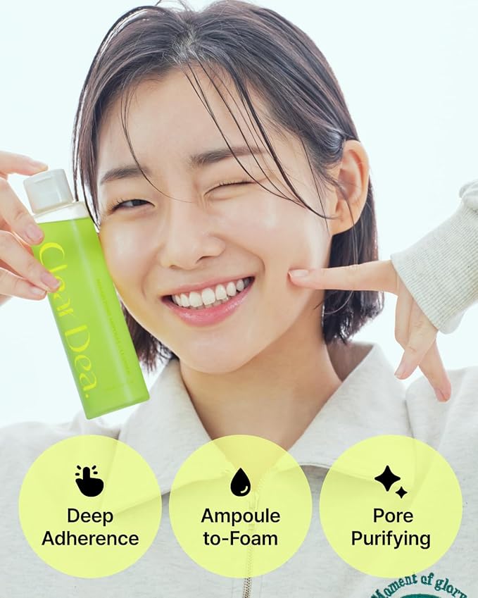 Minari Ampoule Cleanser for Face – K-Beauty Korean Water Parsley & Kakadu Plum Extracts, Hydrating & Gentle Daily Facial Cleanser, 70ml/2.36 oz