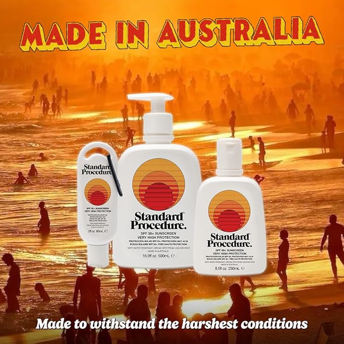 Standard Procedure. Lip Balm SPF 50+, Hydrating Lip Moisturizer For Dry & Cracked Lips, Waterproof, Mango Butter & Vitamin E, 0.17 oz-VivaGrace Women