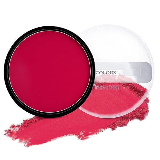Boobeen Powder Blush Matte Blush, Highly Pigmented Beauty Cream Blush Palette for Create A Natural Cheek Flushed Look, Rich Colors-VivaGrace Women