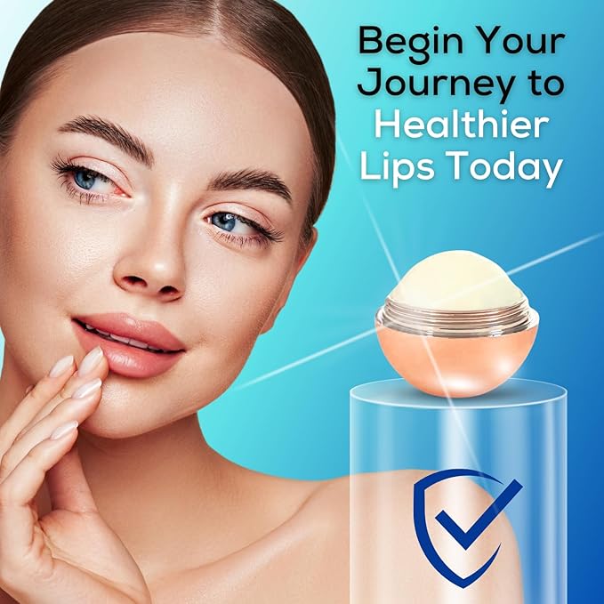 SoftBeso Lip Balm (Rose Gold-Vanilla) Flavored Lip Care | Lip Balm for Beautiful, Soft Lips | For Dry and Chapped Lips| Vegan| Clean ingredients-VivaGrace Women