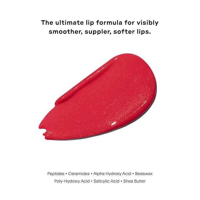 U Beauty The PLASMA Tinted Lip Compound - Anti-Aging & Anti-Wrinkle Lip Gloss, Hyaluronic Acid, Shea Butter & Peptides for Hydration & Plumping,Fortune - 15 mL-VivaGrace Women